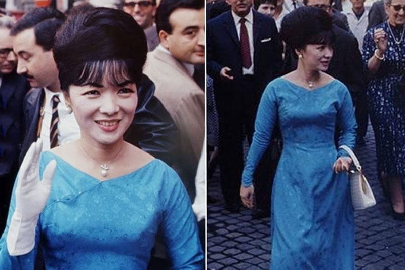Ao dai Madam Nhu