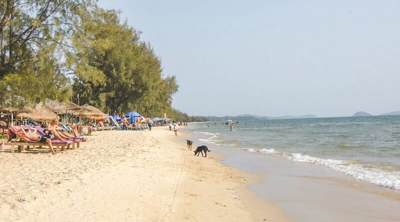 La plage d’Otres (Sihanoukville)