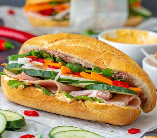 banh mi, sandwich vietnam