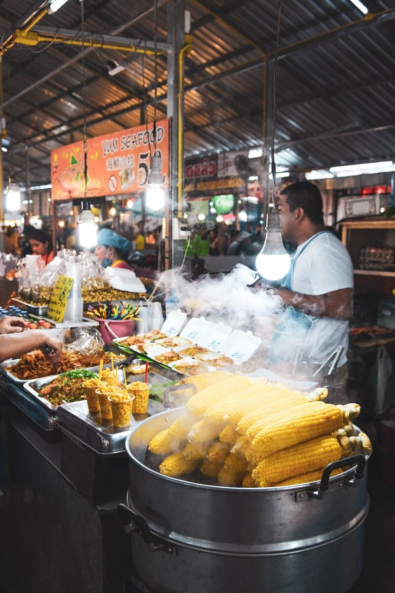 la cuisine de rue en thailande