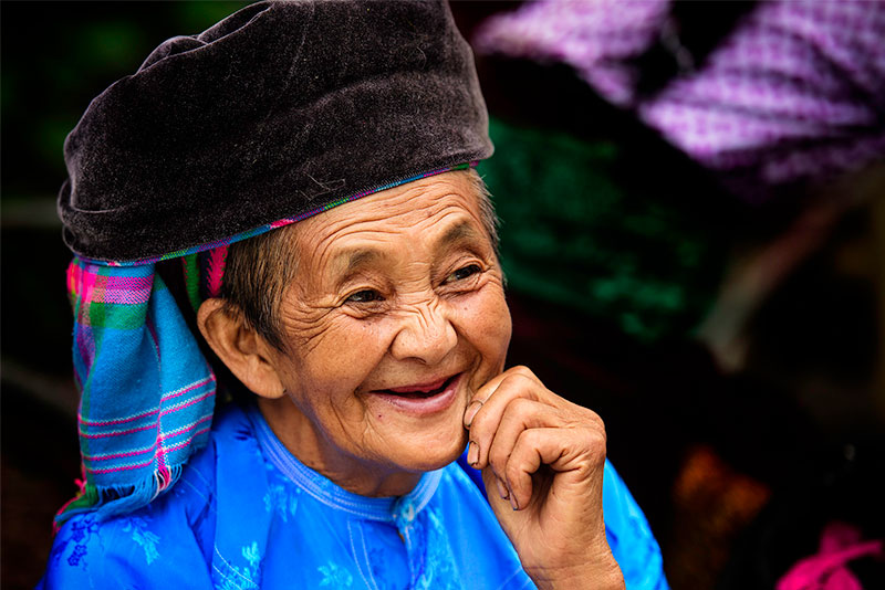 femme ethnique au Vietnam