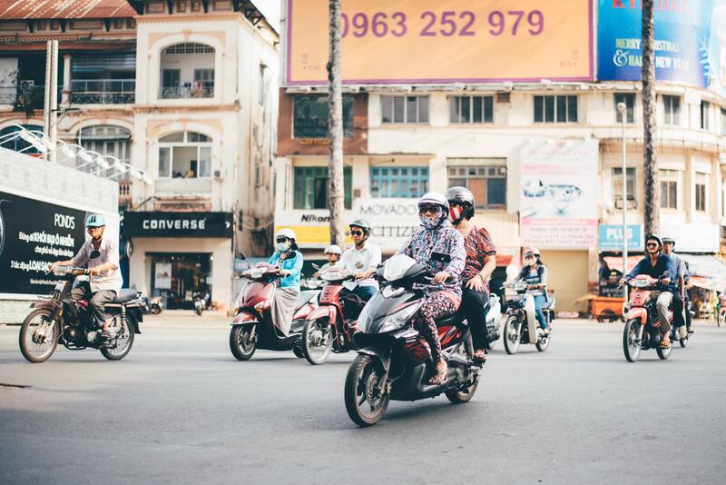 La circulation et le transport au Vietnam