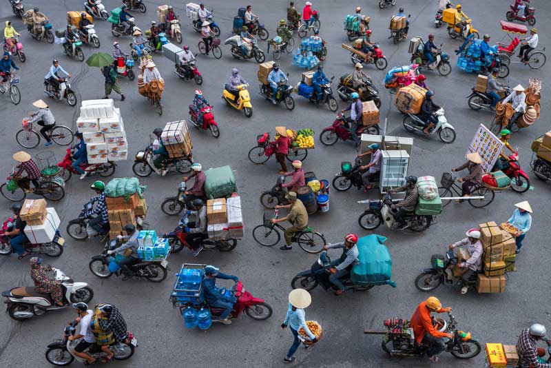 circulation à Hanoi