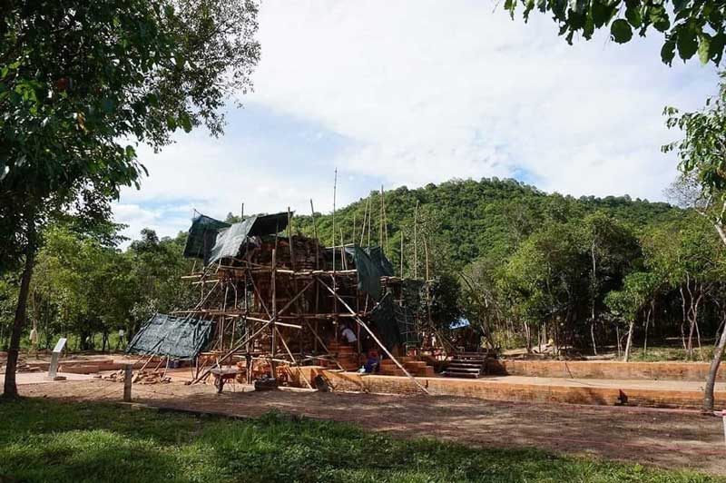 construction des temples à my son