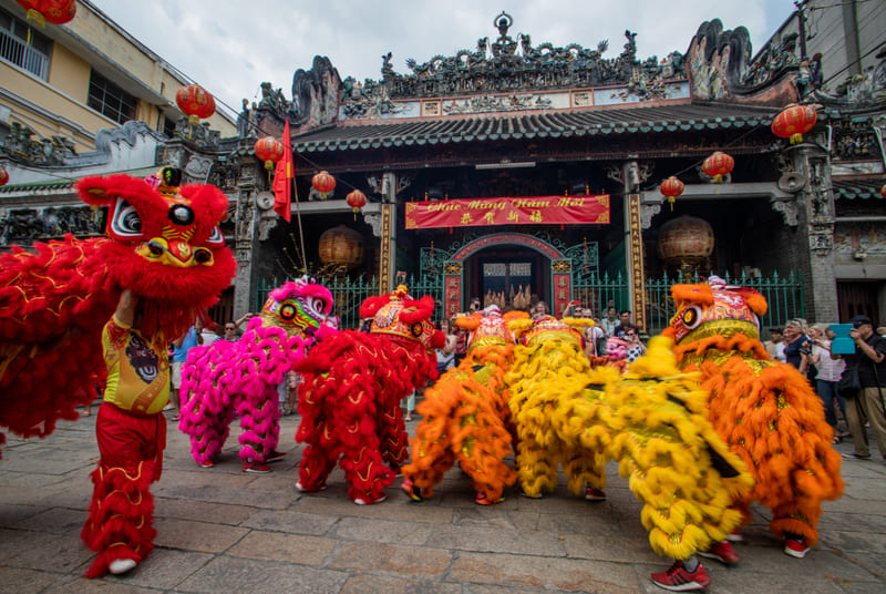 La Danse du Lion vietnamienne 