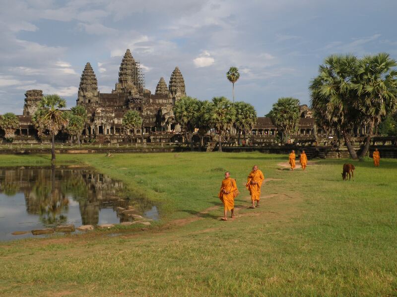 Le complexe d''Angkor au Cambodge