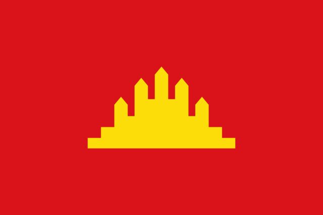 Drapeau cambodgien (1979 – 1989)