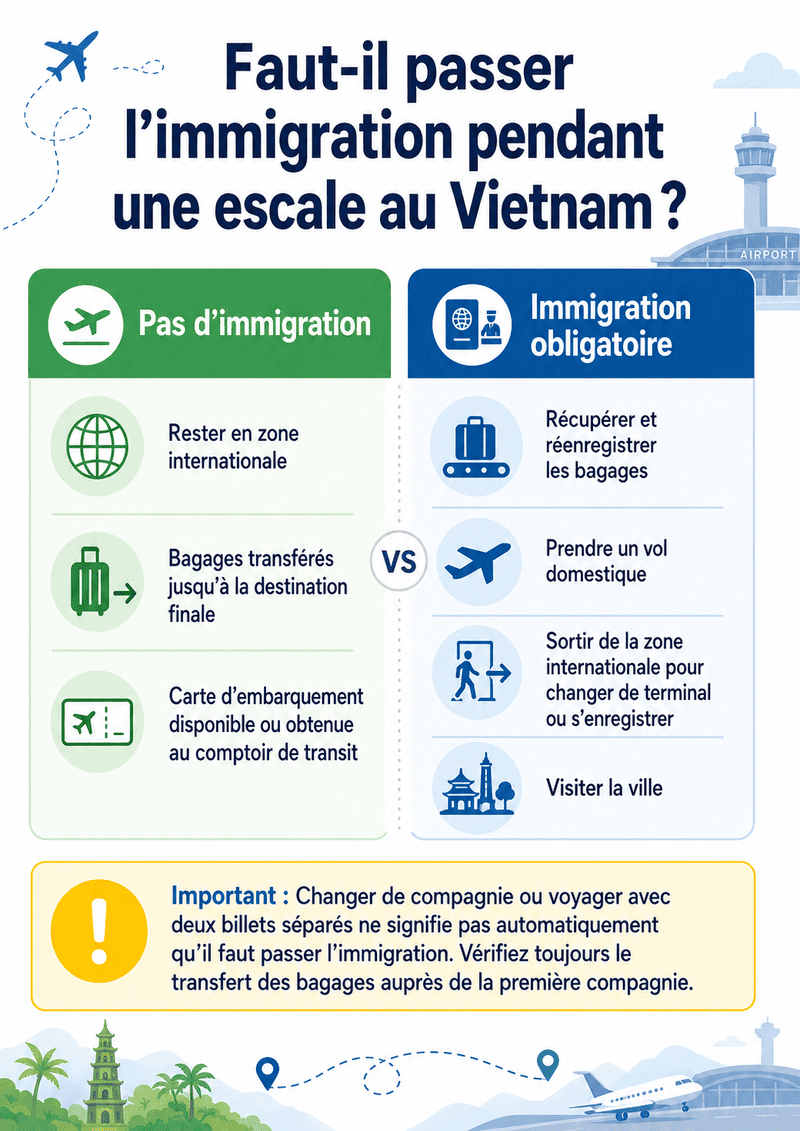 escale au vietnam