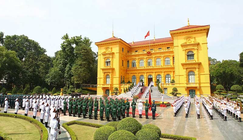 Presidential Palace hanoi