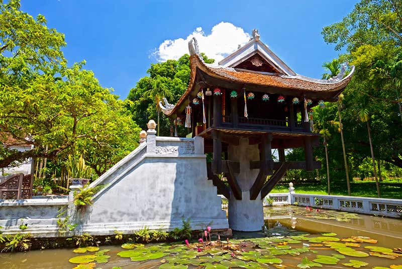 pagode mot cot hanoi