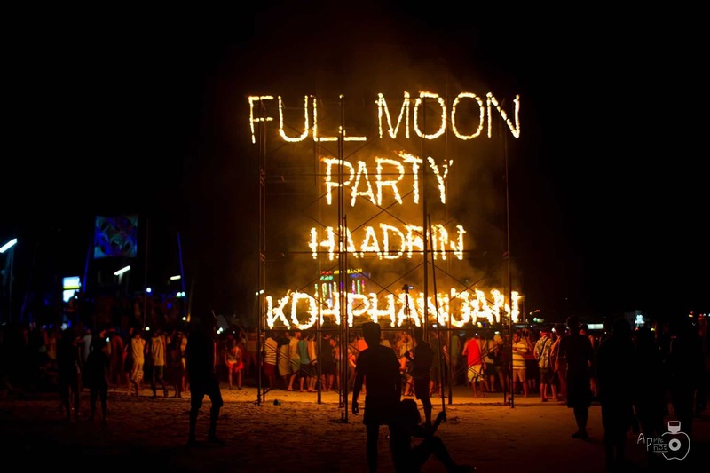 full moon party thailande