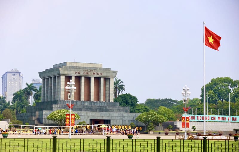 Le mausolée du président Ho Chi Minh 