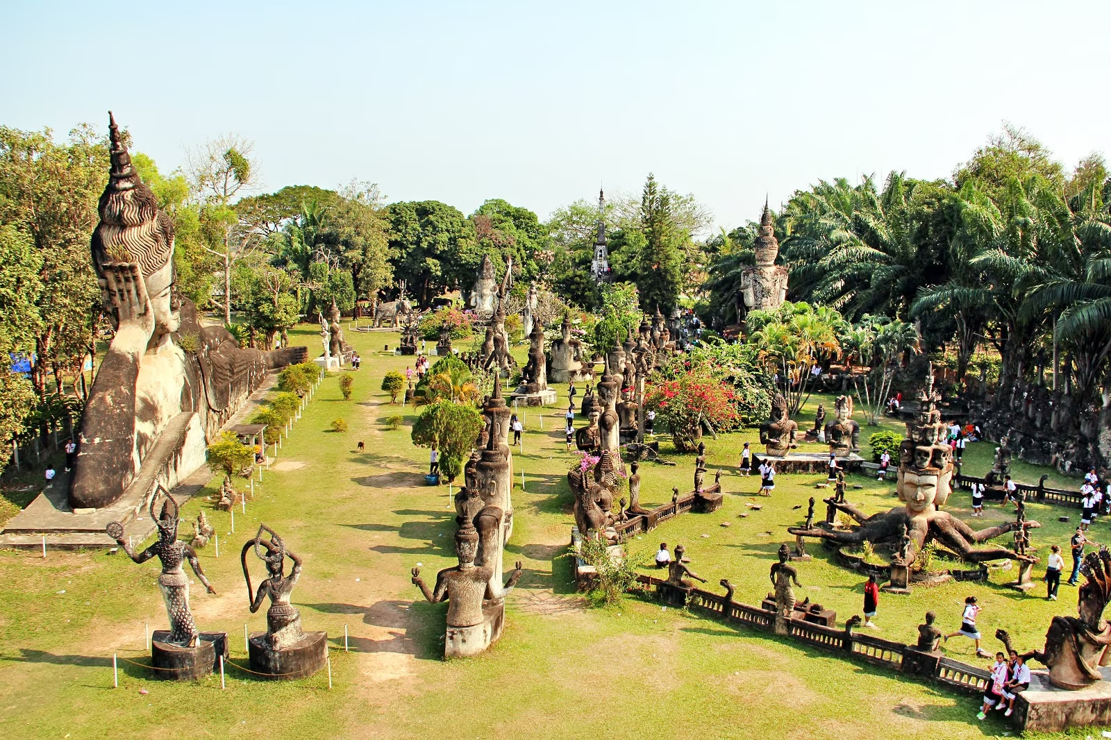 Le parc de Bouddha