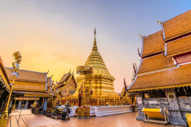 temples de Wat Phrathat Doi Suthep