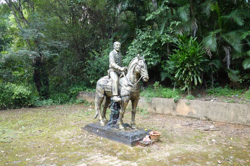 statue de Khun Sa dans le triangle d''or