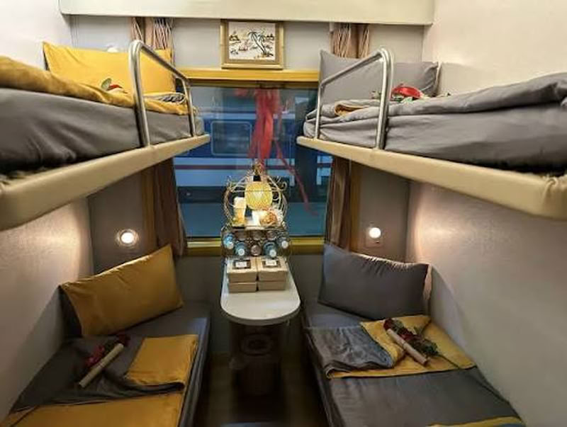 Train couchette de Hanoi à Lao Cai (Sapa)