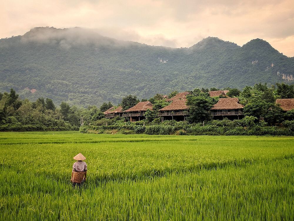 la vallée de Mai Chau pour visiter le Vietnam en mai