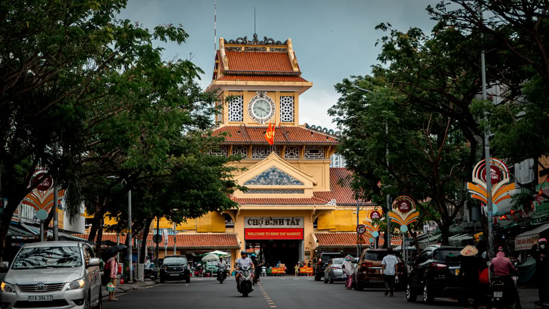 Marché Binh Tay et quartier de Cholon : ne pas les confondre