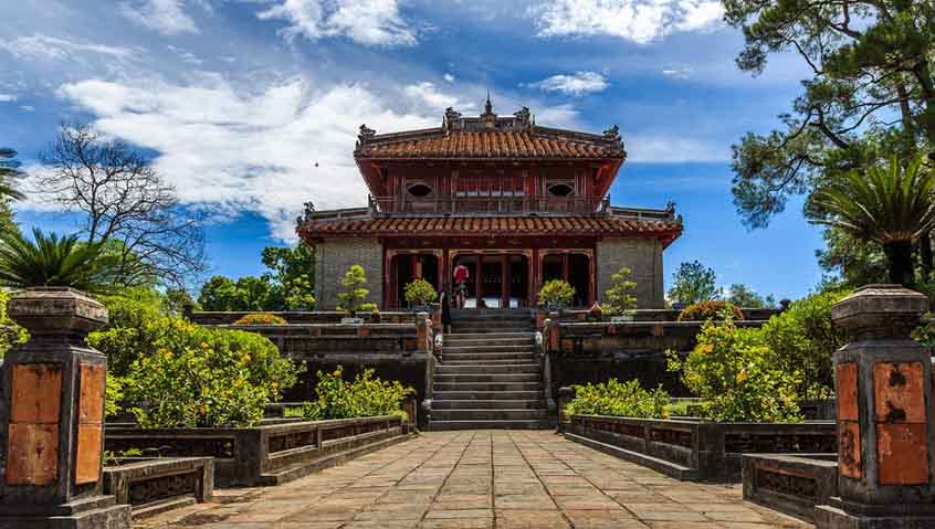 Le mausolée Minh Mang à Hue