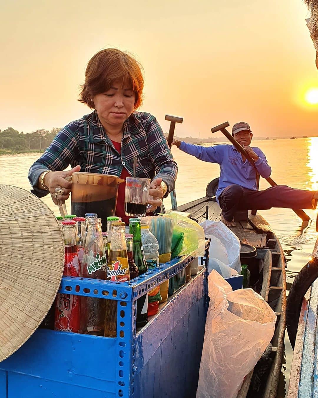 promenade en bateau au vietnam