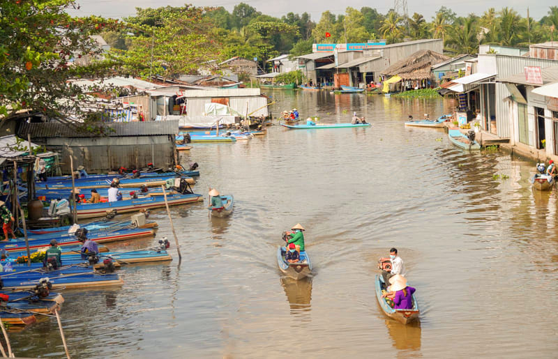 la vie au delta du mekong