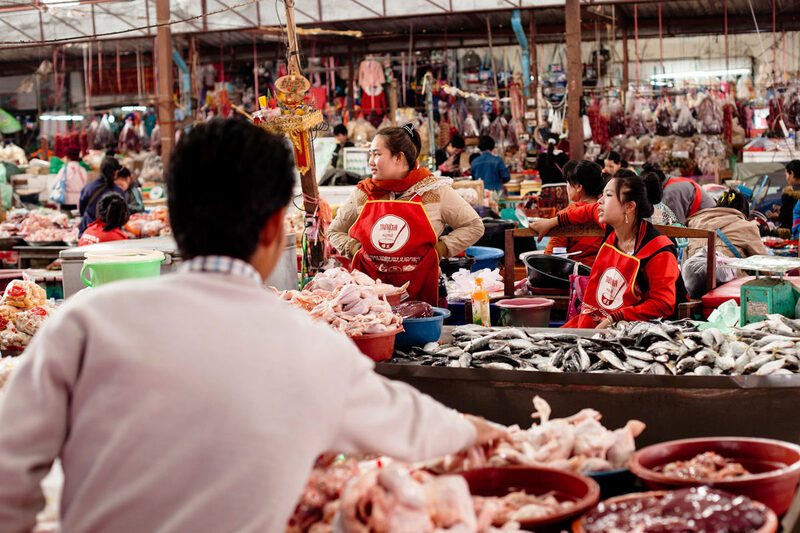 Le marché de Daoheuang