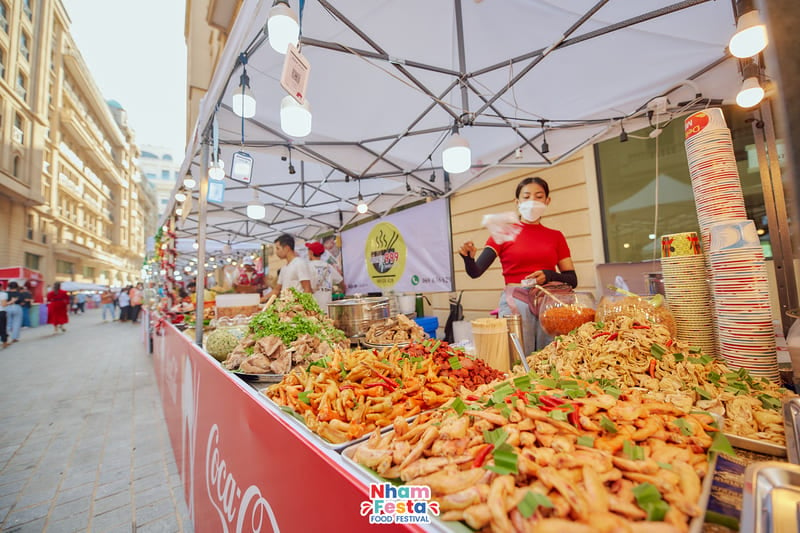 NhamFesta, Phnom Penh, Cambodge, fesstival gastronomique, salade