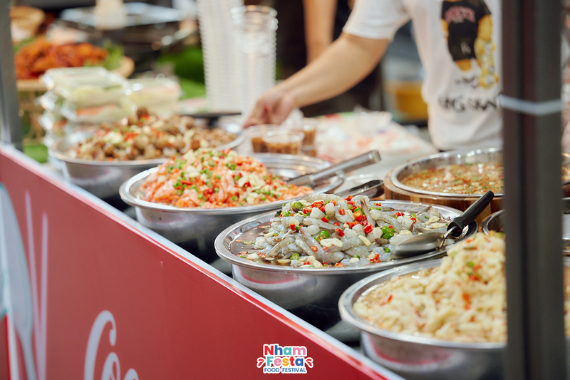 NhamFesta, Phnom Penh, Cambodge, fesstival gastronomique, salade