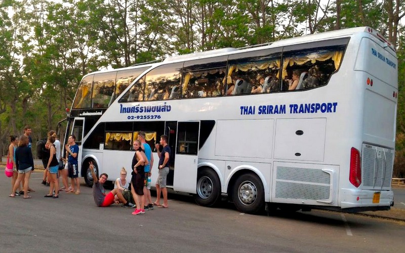 La bus de nuit Bangkok - Koh Samui