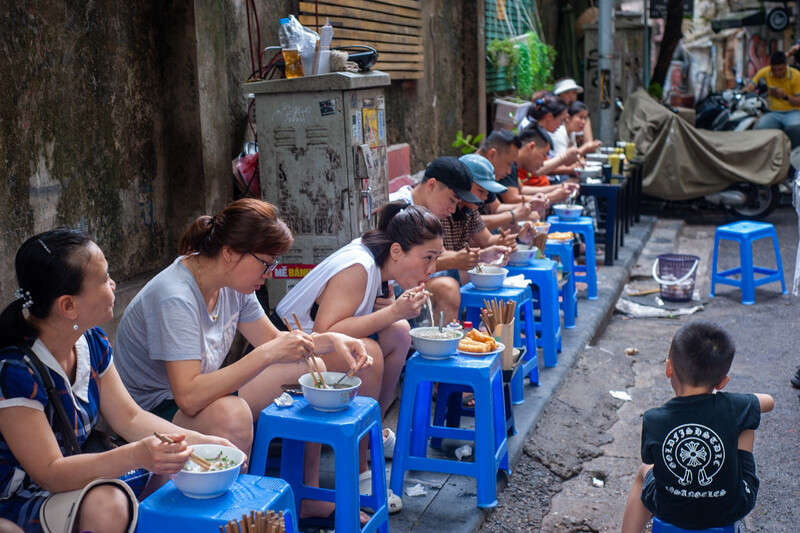 Hanoi, Vietnam, Cuisine de rue