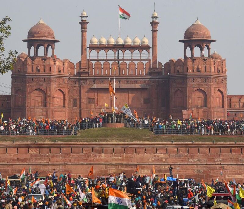 Inde, New Delhi, Fort Rouge