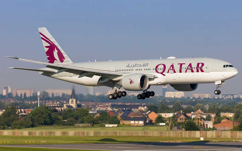 qatar airplane