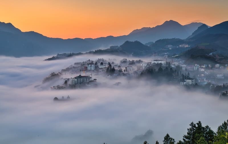 Sapa en janvier