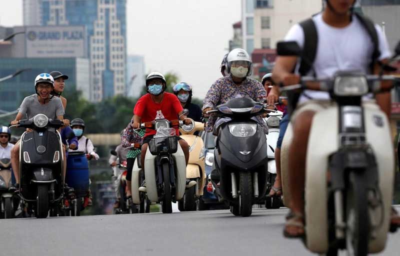 scooter au vietnam