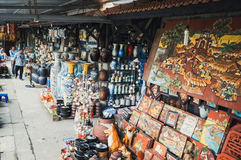 Marche de poterie