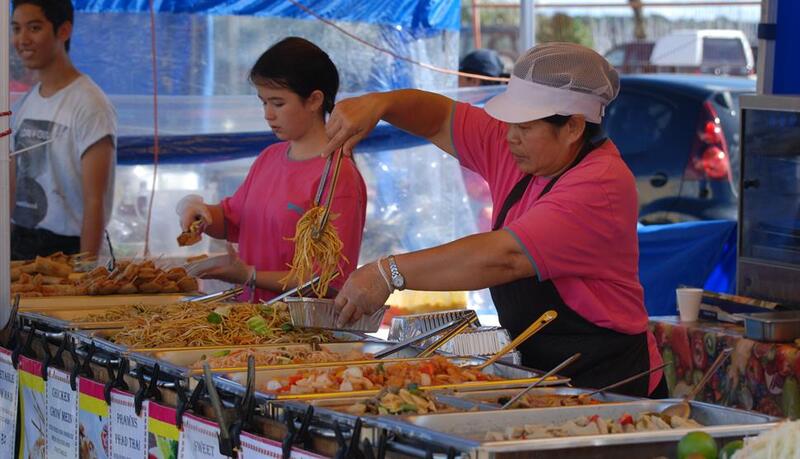 Thailande, Chiang Rai, Festival de la gastronomie locale et internationale