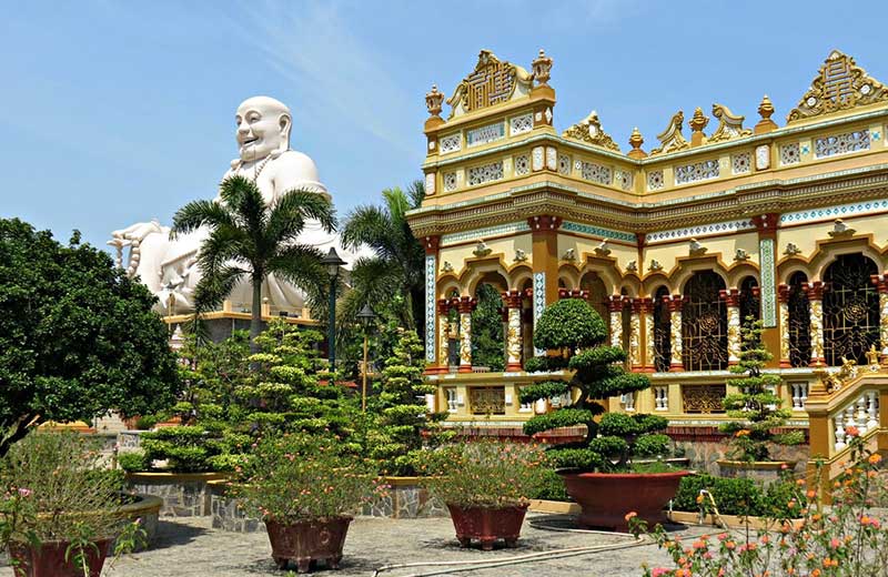 Temple de Vinh Trang à MyTho