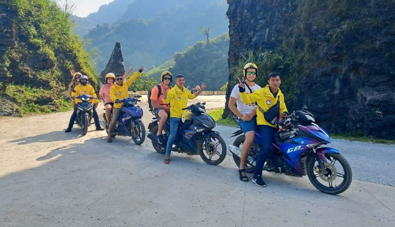 Louver easy rider à Ha Giang