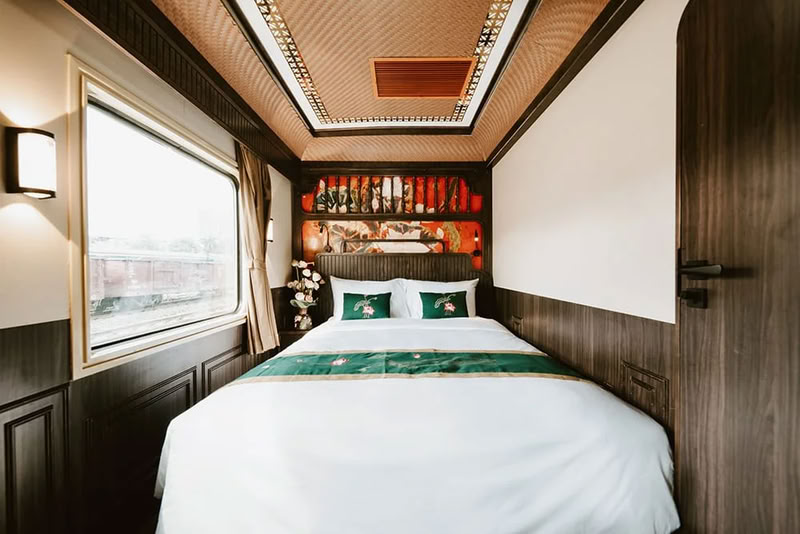 SJourney, le train de luxe entre Hanoi et Saigon chambre