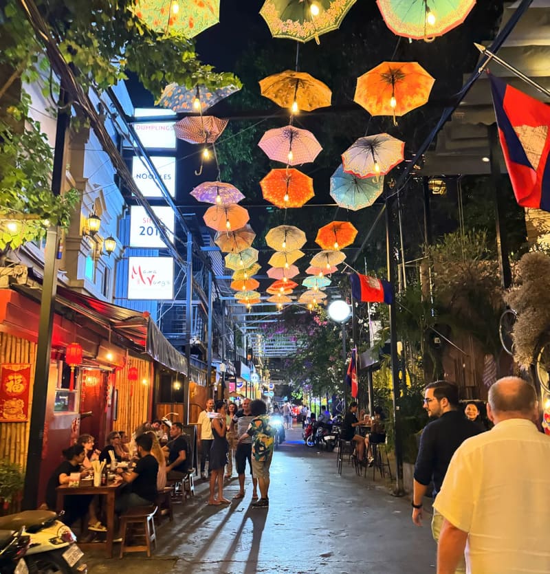 bassac lane circuit cambodge 10 jours