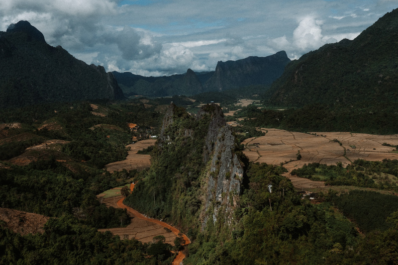 Vang Vieng, Montagne, Laos, Grimper, explorer
