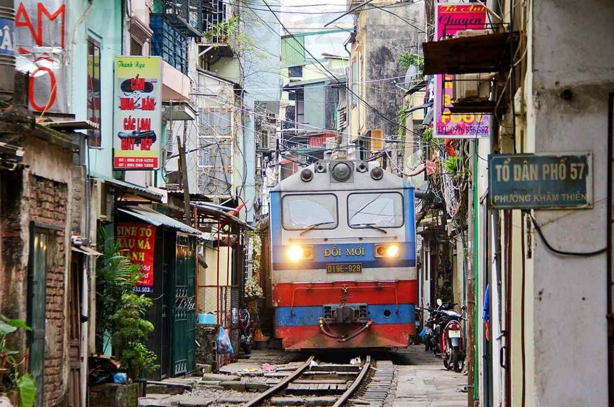 voyage en train au Vietnam