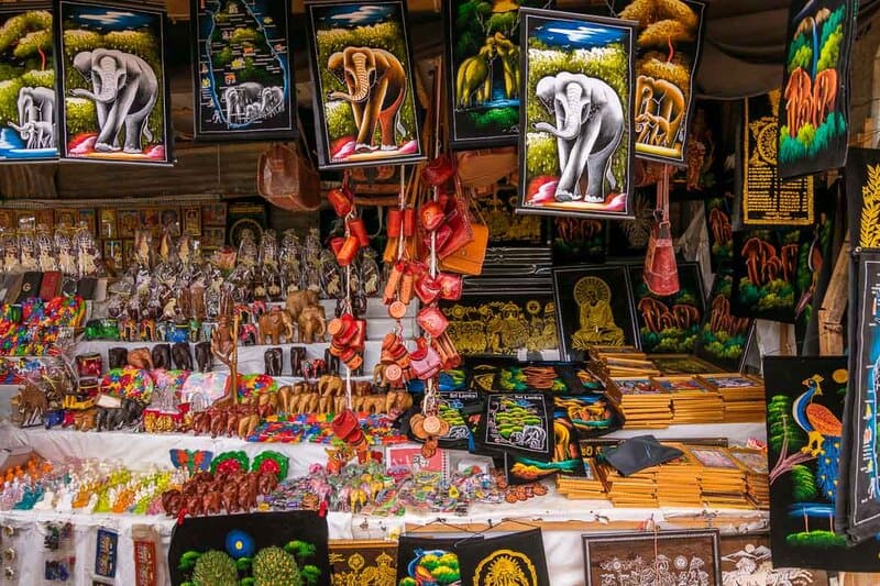 Souvenirs au Sri Lanka