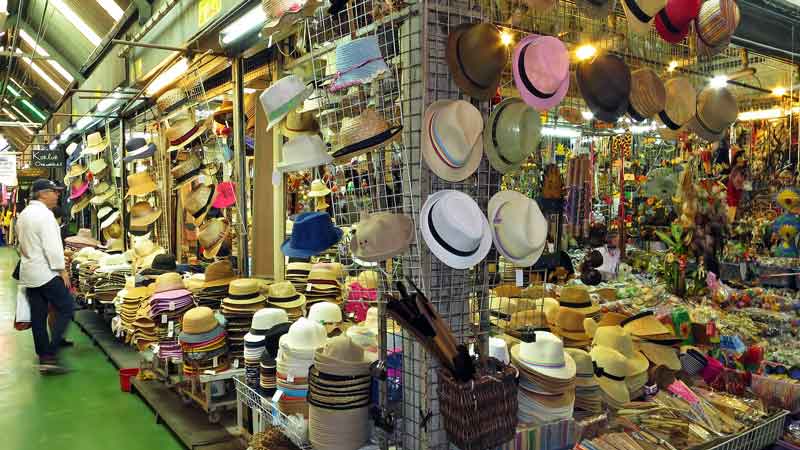 Explorer le marché de weekend Chatuchak