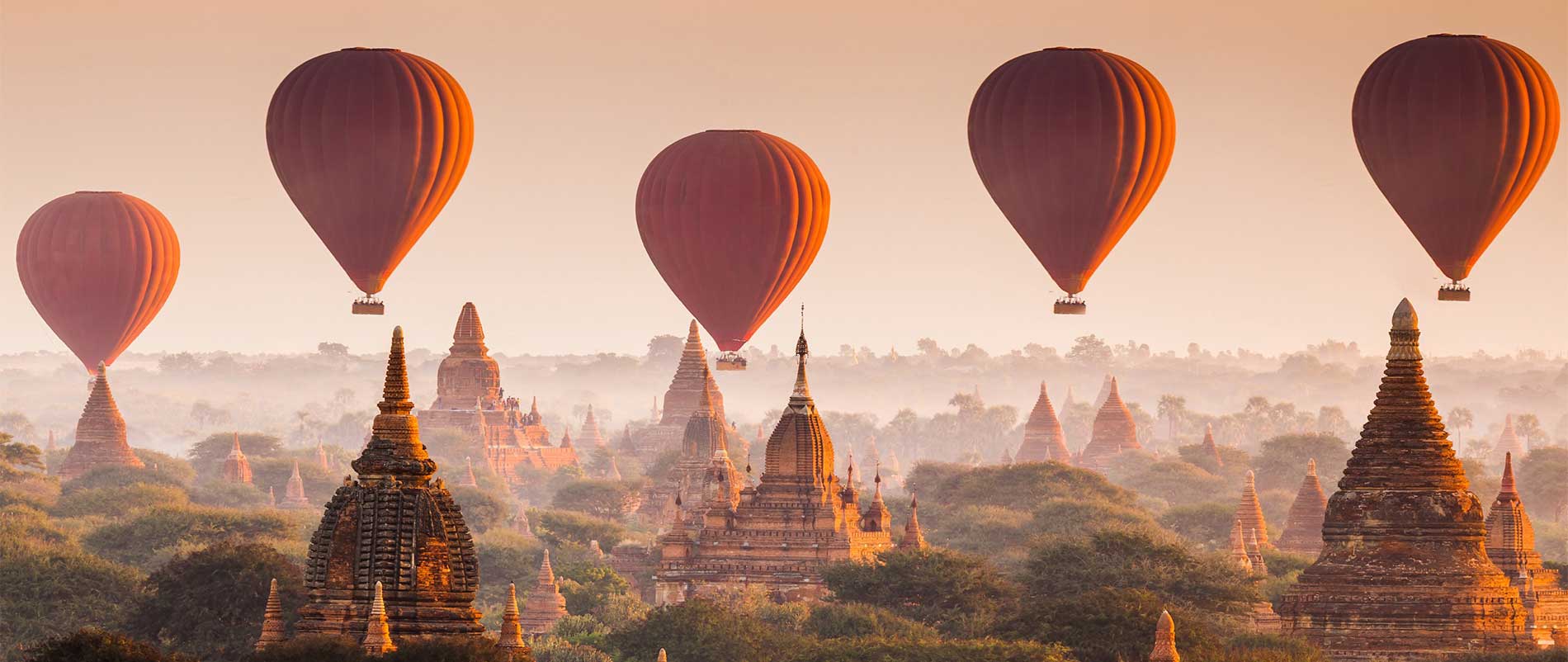 L’ancien royaume de Bagan et ses 2300 temples 