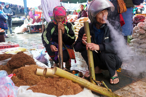 Le marché de Bac Ha et ses ethnies