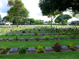Le Cimetière de guerre de Kanchanaburi