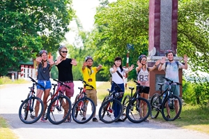 Hué à vélo