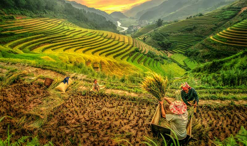 Se balader dans les villages ethniques de La Pan Tan, Che Cu Nha et De Xu Phinh