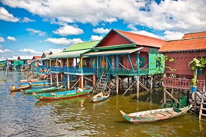 Le lac de Tonlé Sap